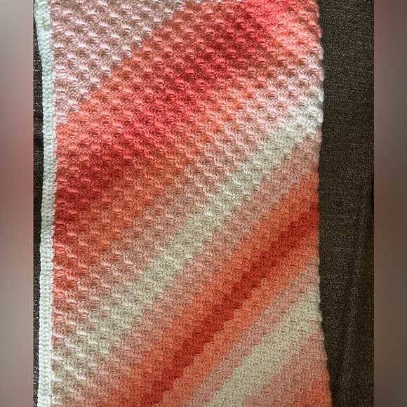 Handmade Crochet Baby or Stroller Blanket - Picture 3 of 5